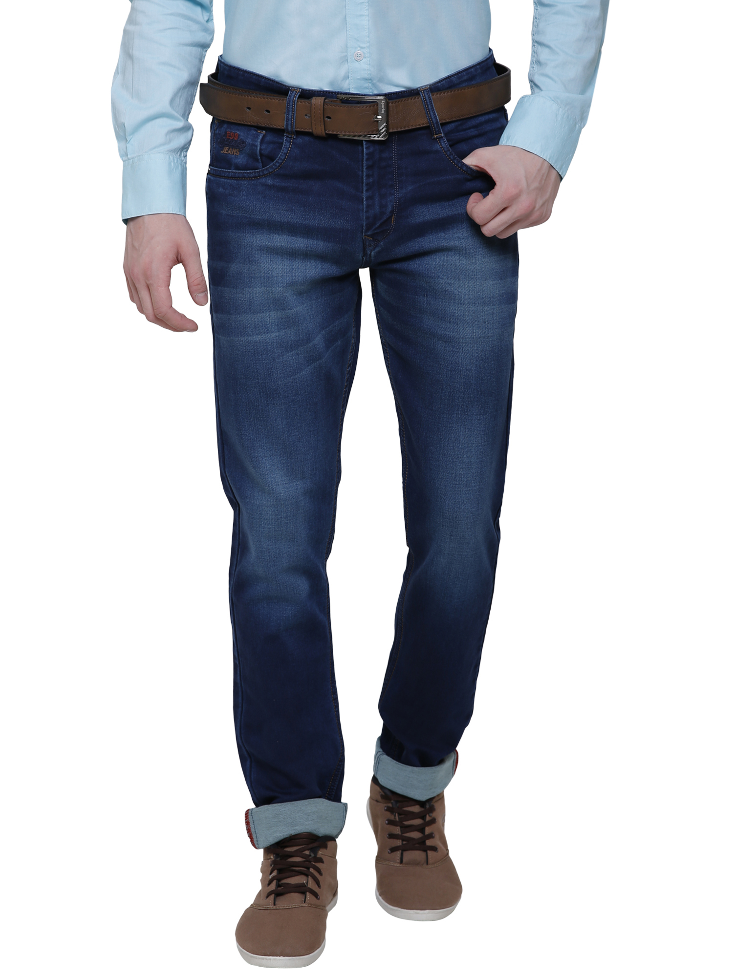 Sparky Ahead of The Fashion Curve Mens Jeans Blue1054