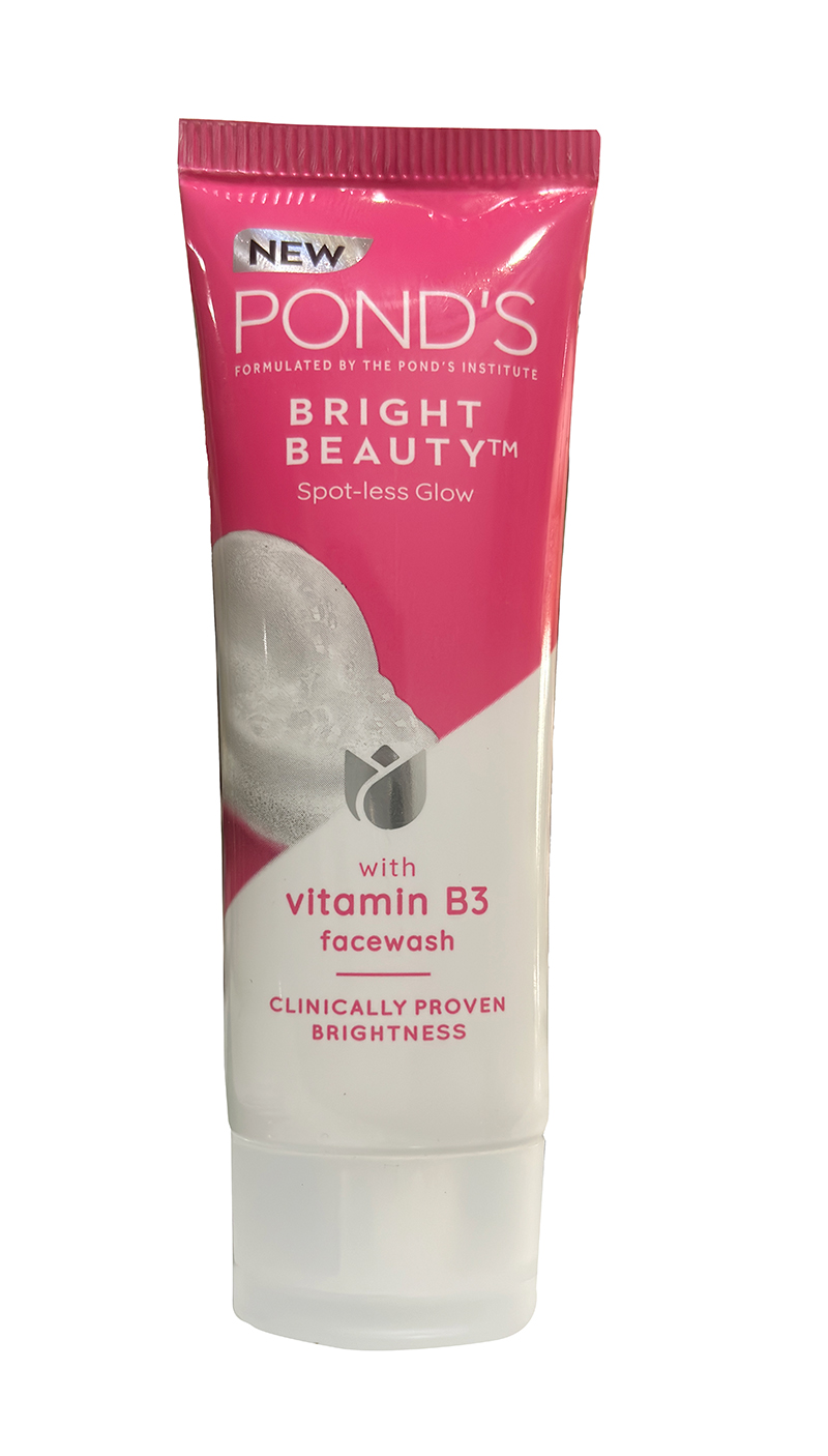 Ponds Bright Beauty Spotless Glow Facewash with Vitamin B3 (2 PC)